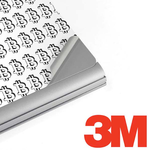 Bitcoin Pattern Surface Book 2 13.5in Skin