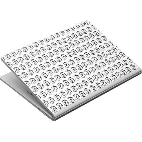 Bitcoin Pattern Surface Book Skin