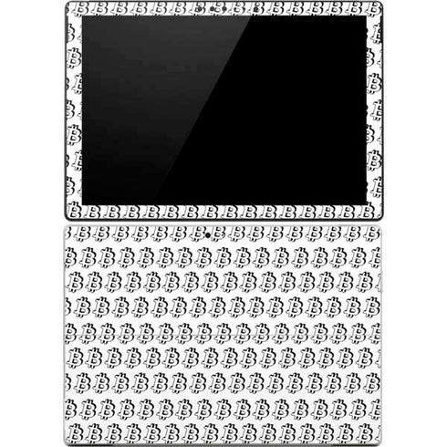 Bitcoin Pattern Surface Pro 4 Skin