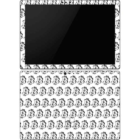 Bitcoin Pattern Surface Pro 6 Skin