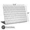 Bitcoin Pattern Universal Laptop 17in (13.8 x 10in) Skin