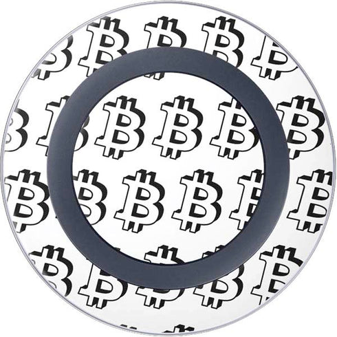 Bitcoin Pattern Wireless Charger Skin