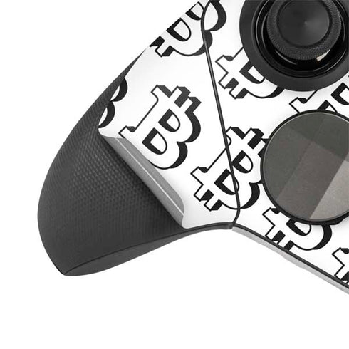 Bitcoin Pattern Xbox Elite Wireless Controller Series 2 Skin