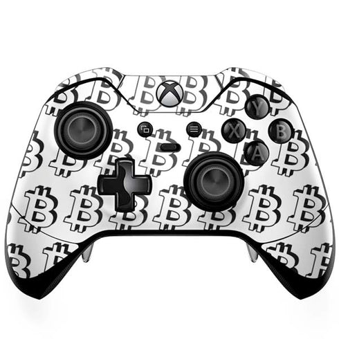 Bitcoin Pattern Xbox One Elite Controller Skin