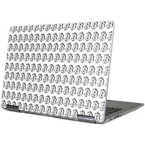 Bitcoin Pattern Yoga 710 14in Skin