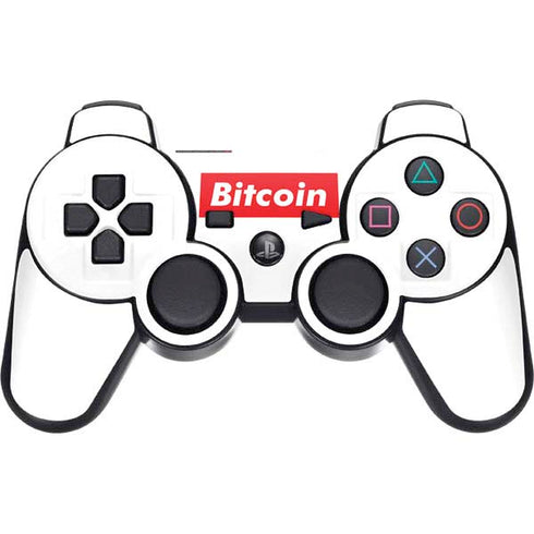 Bitcoin Crypto PS3 Dual Shock wireless controller Skin