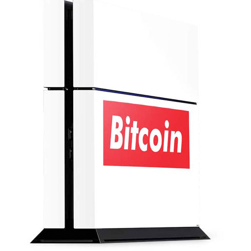 Bitcoin Crypto PS4 Console Skin