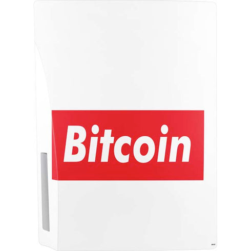 Bitcoin Crypto PS5 Console Skin