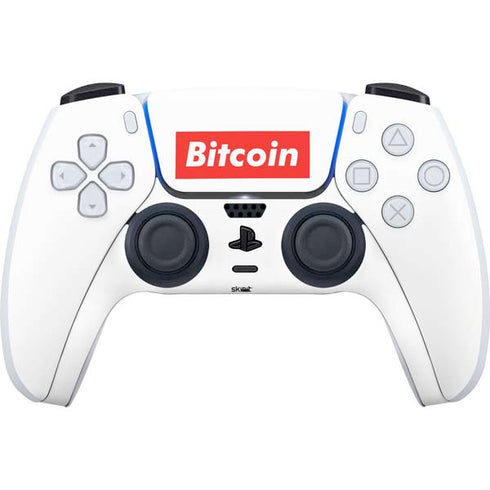 Bitcoin Crypto PS5 Controller Skin