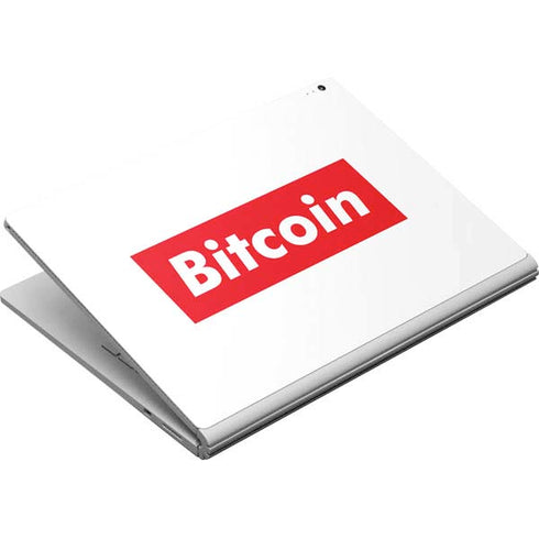 Bitcoin Crypto Surface Book Skin