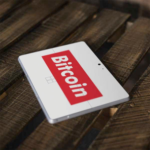 Bitcoin Crypto Surface Go Skin