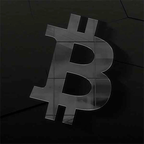 Bitcoin Textured Logo Nintendo 2DS XL (2017) Skin