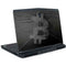 Bitcoin Textured Logo Dell Alienware Skin