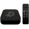 Bitcoin Textured Logo Apple TV Skin