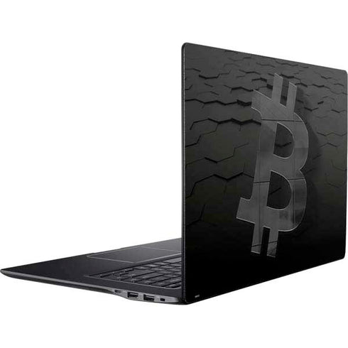 Bitcoin Textured Logo Ativ Book 9 (15.6in 2014) Skin