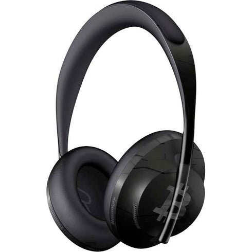 Bitcoin Textured Logo Bose Noise Cancelling Headphones 700 Skin