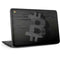 Bitcoin Textured Logo HP Chromebook Skin