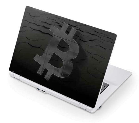Bitcoin Textured Logo Acer Chromebook Skin