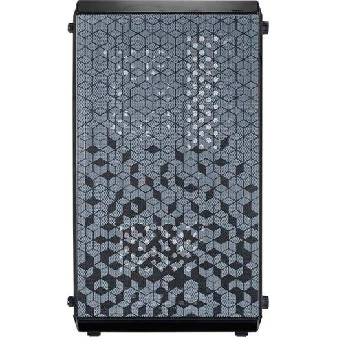 Bitcoin Textured Logo Cooler Master MasterBox Q300L Mini Tower Skin