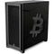 Bitcoin Textured Logo Corsair 4000D Tempered Glass Mid-Tower ATX Case Skin