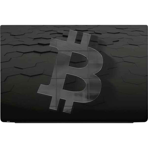 Bitcoin Textured Logo Dell Vostro Skin