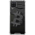 Bitcoin Textured Logo Galaxy A12 Clear Case