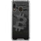 Bitcoin Textured Logo Galaxy A30 Clear Case