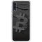 Bitcoin Textured Logo Galaxy A50 Clear Case