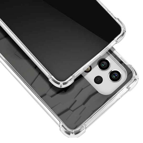 Bitcoin Textured Logo Galaxy A53 5G Clear Case