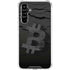 Bitcoin Textured Logo Galaxy A54 5G Clear Case