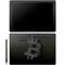 Bitcoin Textured Logo Galaxy Book 12in Skin