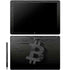 Bitcoin Textured Logo Galaxy Book 12in Skin