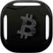 Bitcoin Textured Logo Galaxy Buds Live Skin