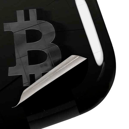 Bitcoin Textured Logo Galaxy Buds Pro Skin