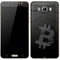 Bitcoin Textured Logo Galaxy J7 Skin