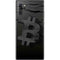 Bitcoin Textured Logo Galaxy Note 10 Plus Skin