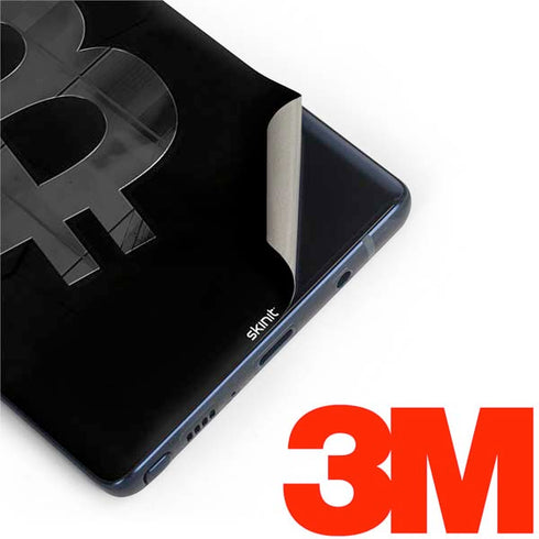 Bitcoin Textured Logo Galaxy Note 9 Skin