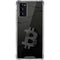 Bitcoin Textured Logo Galaxy Note20 5G Clear Case