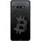 Bitcoin Textured Logo Galaxy S10e Skin