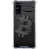 Bitcoin Textured Logo Galaxy S20 FE Clear Case