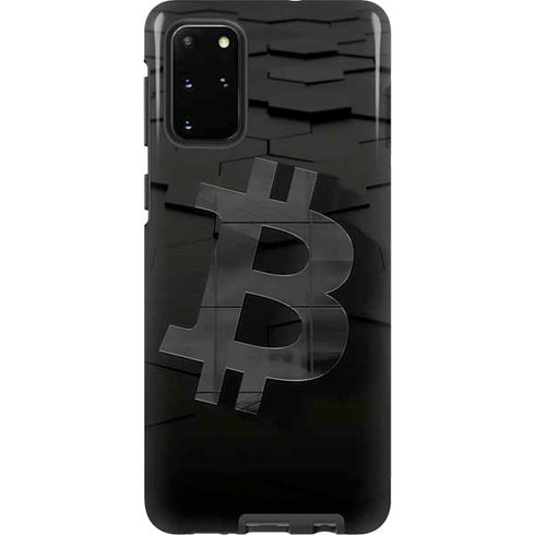 Bitcoin Textured Logo Galaxy S20 Plus Pro Case