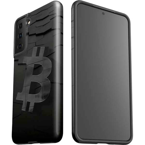 Bitcoin Textured Logo Galaxy S21 Plus 5G Pro Case