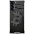 Bitcoin Textured Logo Galaxy S22 Clear Case