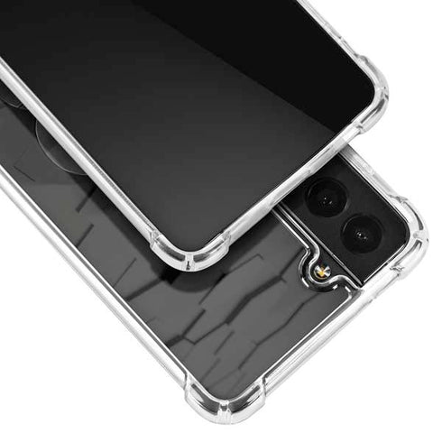 Bitcoin Textured Logo Galaxy S22 Clear Case