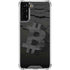 Bitcoin Textured Logo Galaxy S22 Plus Clear Case