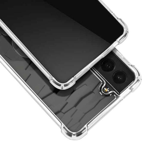 Bitcoin Textured Logo Galaxy S22 Plus Clear Case