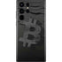 Bitcoin Textured Logo Galaxy S22 Ultra Skin