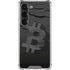 Bitcoin Textured Logo Galaxy S23 Clear Case
