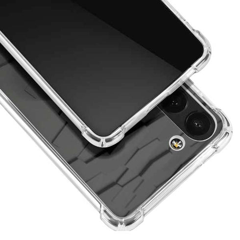 Bitcoin Textured Logo Galaxy S23 Clear Case