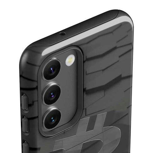 Bitcoin Textured Logo Galaxy S23 Plus Pro Case